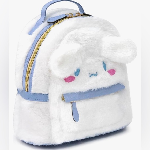 Sanrio Other - Cinnamoroll plushy, backpack, bag, kids, blue and white